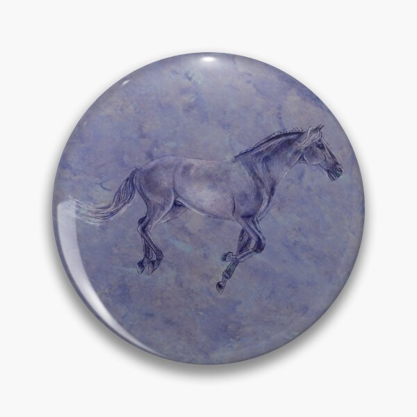 Item preview, Galloping horse 3 - purple mottled background designed and sold by SylvieG18.