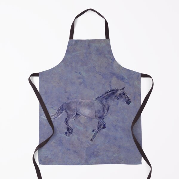 Item preview, Galloping horse 3 - purple mottled background designed and sold by SylvieG18.
