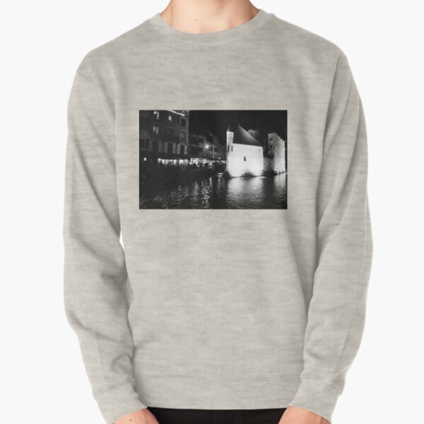 Annecy at night Pullover Sweatshirt