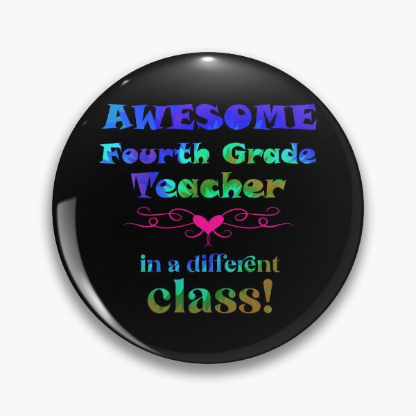 Artikelvorschau, AWESOME Fourth Grade Teacher in a different class! entworfen und verkauft von captainpeter.