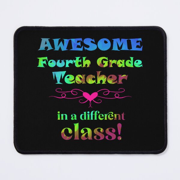 Item preview, AWESOME Fourth Grade Teacher in a different class! designed and sold by captainpeter.
