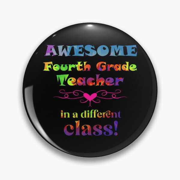 Artikelvorschau, AWESOME Fourth Grade Teacher in a different class! entworfen und verkauft von captainpeter.