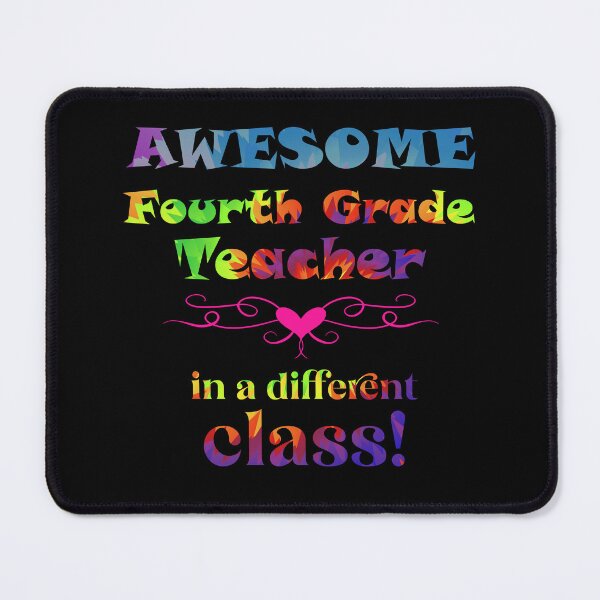 Item preview, AWESOME Fourth Grade Teacher in a different class! designed and sold by captainpeter.