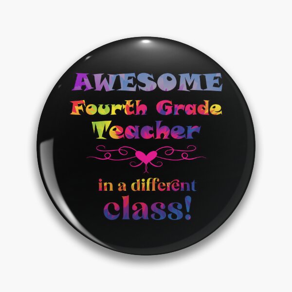 Artikelvorschau, AWESOME Fourth Grade Teacher in a different class! entworfen und verkauft von captainpeter.
