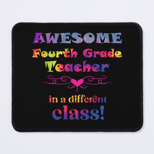 Item preview, AWESOME Fourth Grade Teacher in a different class! designed and sold by captainpeter.