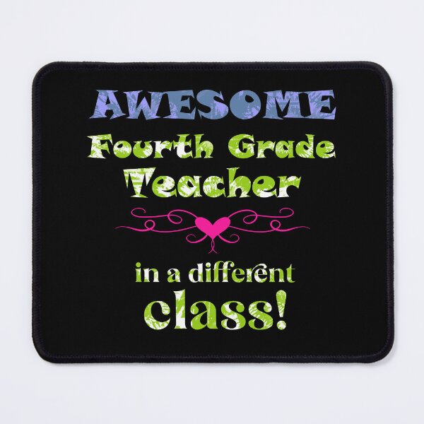 Artikelvorschau, AWESOME Fourth Grade Teacher in a different class! entworfen und verkauft von captainpeter.