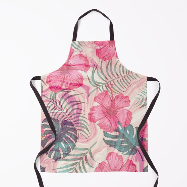 Item preview, pink watercolor flower pattern designed and sold by Beeroclock.