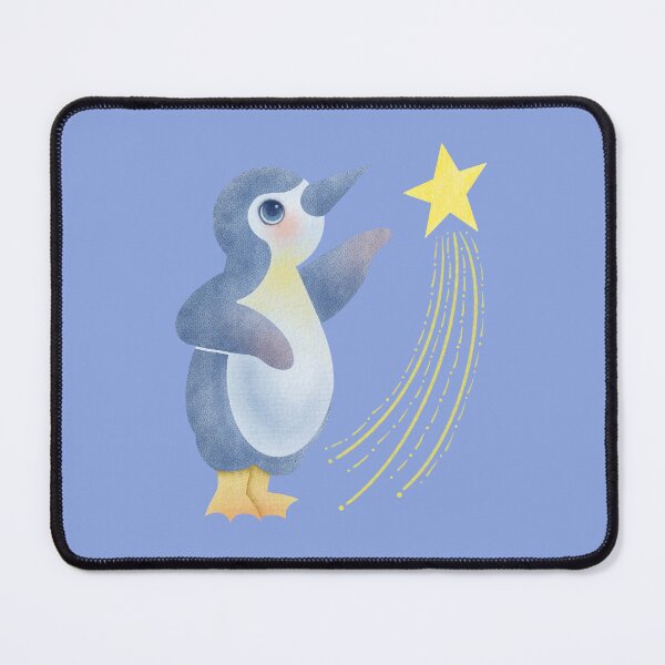 Item preview, Cute Baby Penguin Catching Falling Star designed and sold by OhMyStarling.