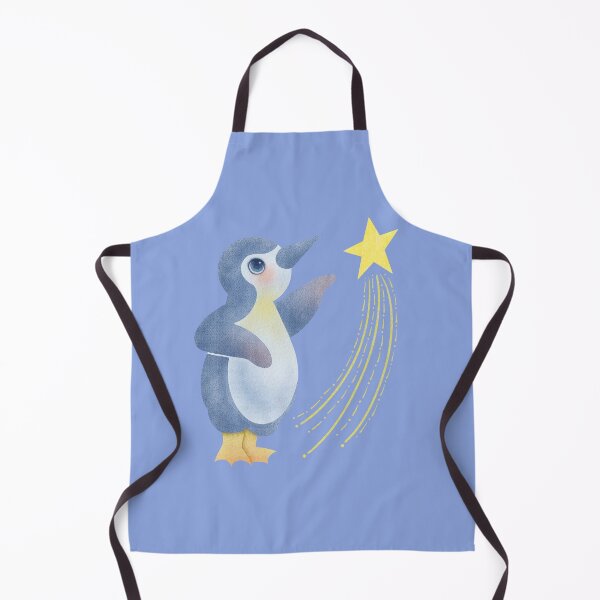 Item preview, Cute Baby Penguin Catching Falling Star designed and sold by OhMyStarling.
