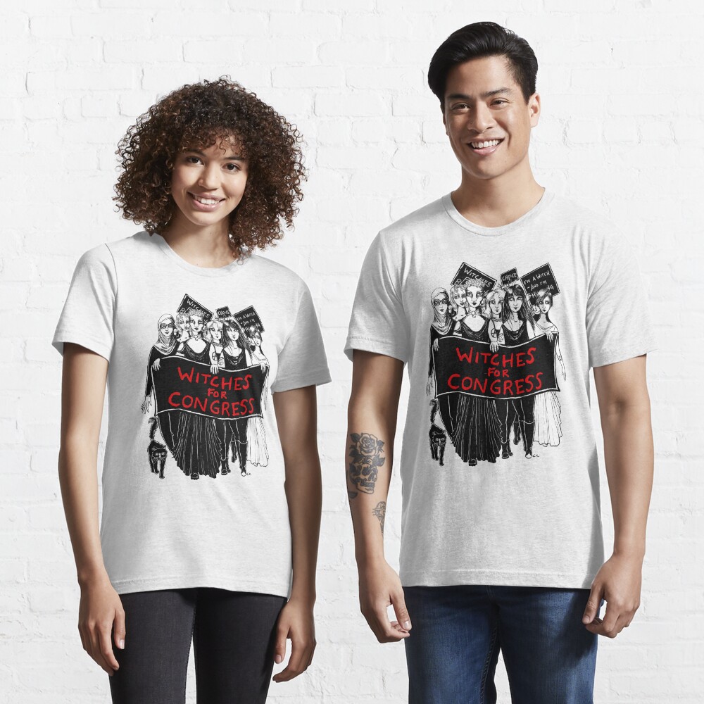 Vista previa del artículo con la obra «Camiseta esencial», diseñado y vendido por Caviglia.