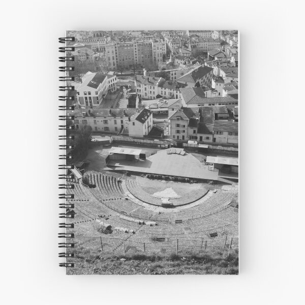 Item preview, Roman Theatre in Vienne in Black and White - France Travel Photography  designed and sold by CarolinaReina.