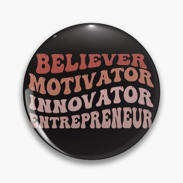 Item preview, BELIEVER MOTIVATOR INNOVATOR ENTREPRENEUR  designed and sold by kotsdesign.