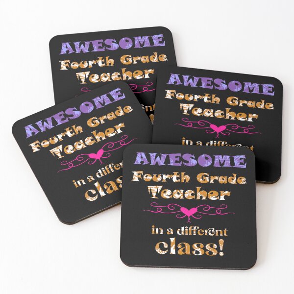 Item preview, AWESOME Fourth Grade Teacher in a different class! designed and sold by captainpeter.