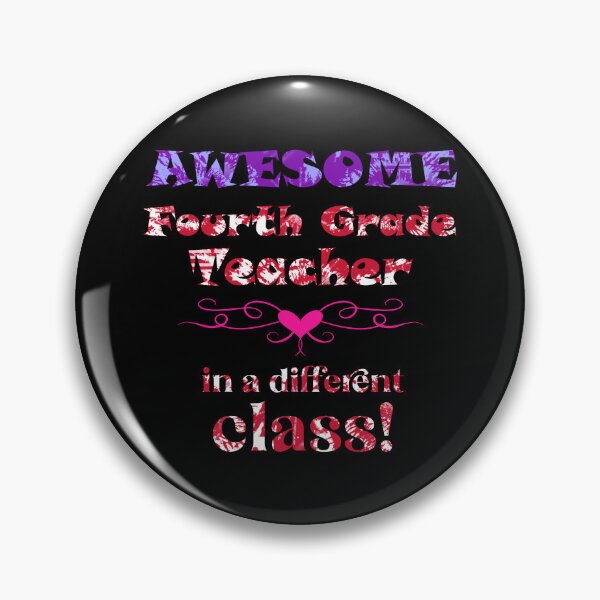 Item preview, AWESOME Fourth Grade Teacher in a different class! designed and sold by captainpeter.