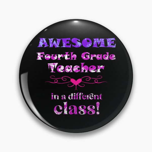 Artikelvorschau, AWESOME Fourth Grade Teacher in a different class! entworfen und verkauft von captainpeter.