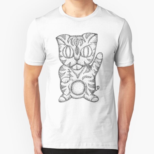 Kitty Cat Slim Fit T-Shirt