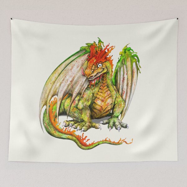 Item preview, Maybe they Might Spare You.... | Cartoon Dragon designed and sold by Snootrac.