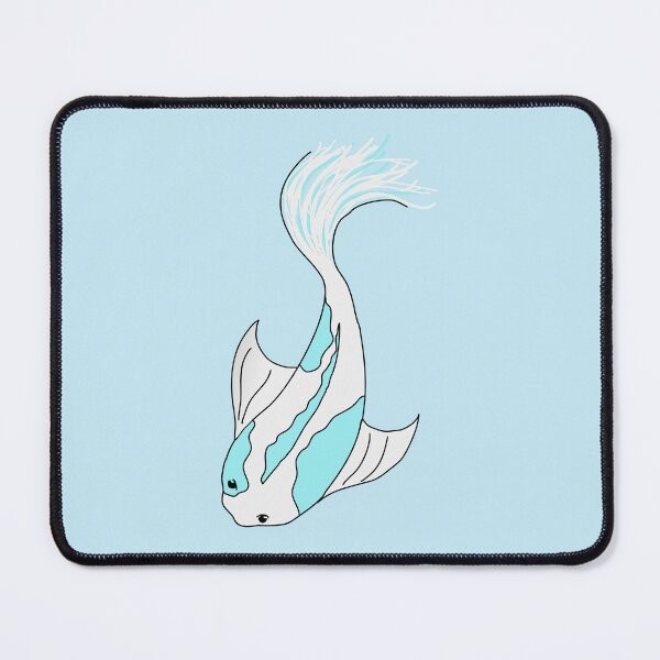 Item preview, blue and white koi fish designed and sold by alisadesigns.