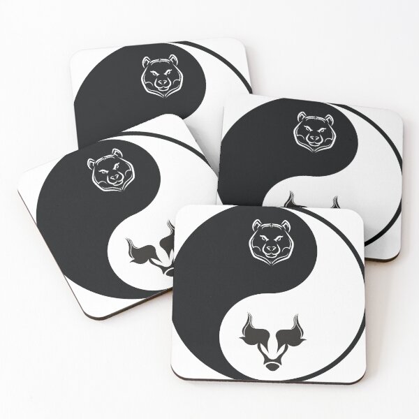 Item preview, Ying Yong Bull Bear | Trading Design | Abstract Design  designed and sold by CadDesignerr.