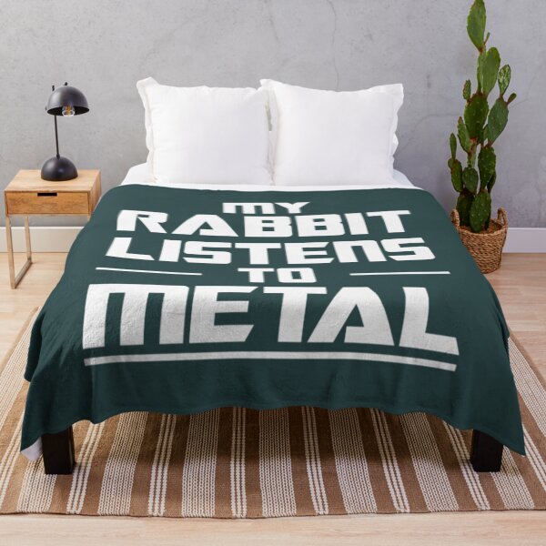 Item preview, My Rabbit listens to metal designed and sold by Xtramen.