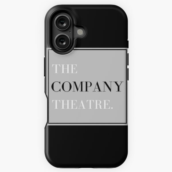 The Company Theatre (Black Logo) iPhone Tough Case