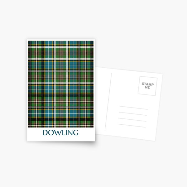 Item preview, Dowling Tartan Pattern Irish Plaid designed and sold by plaidwerx.