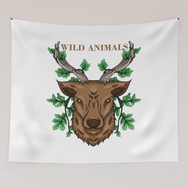 Item preview, wild animal designed and sold by FEEN ILLUSTRATION STUDIO.