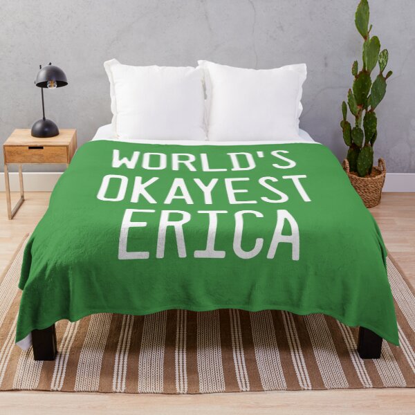 Item preview, World's Okayest Erica designed and sold by TimespunThreads.
