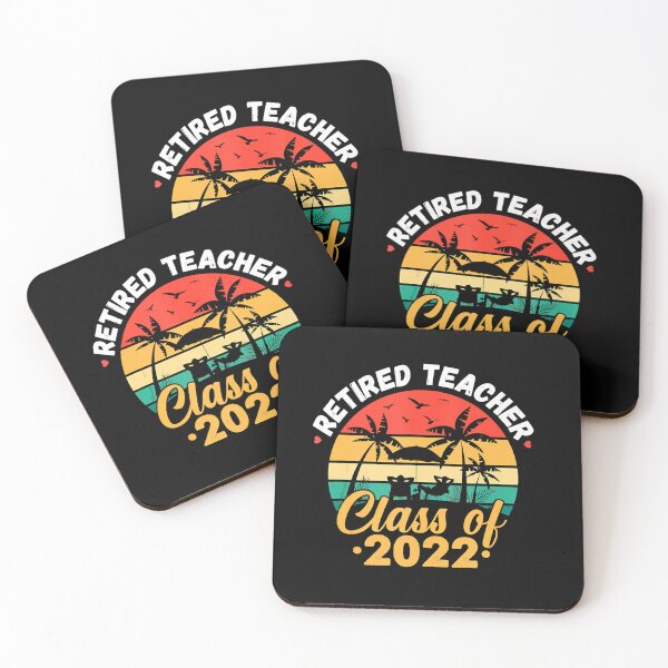 Item preview, RETIRED TEACHER CLASS OF 2022 VINTAGE RETIREMENT designed and sold by sobriowslen.
