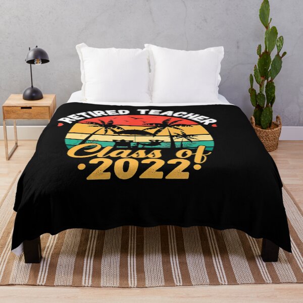 Item preview, RETIRED TEACHER CLASS OF 2022 VINTAGE RETIREMENT designed and sold by sobriowslen.