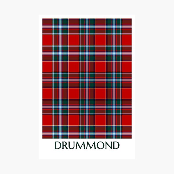 Item preview, Tartan du clan Drummond designed and sold by plaidwerx.