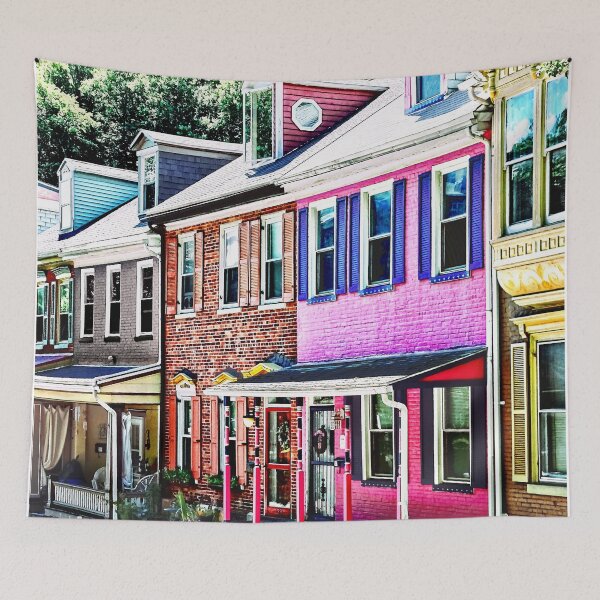 Item preview, Jim Thorpe PA - Colorful Street designed and sold by Susan Savad.