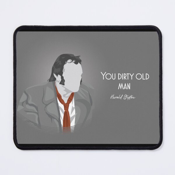 Item preview, You Dirty Old Man - Harold Steptoe - Minimalist TV Art - Comedy Quote designed and sold by PopCultArcade.