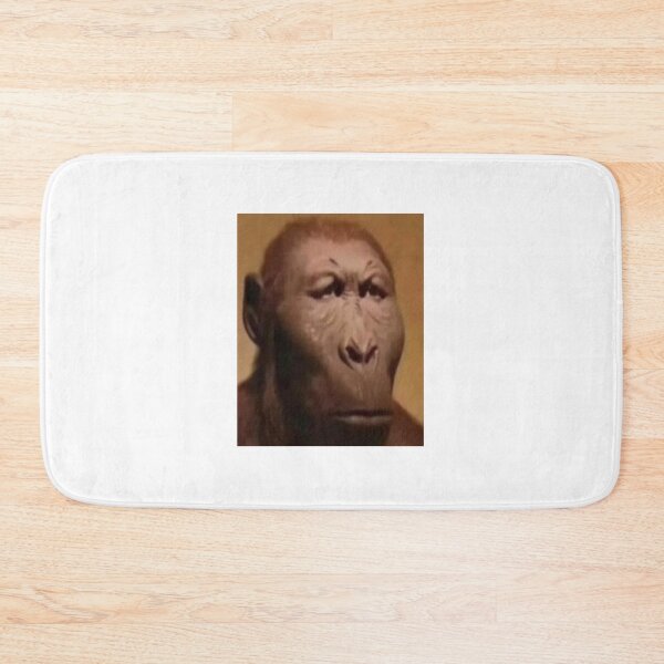 Item preview, straight face monkey meme designed and sold by NatesCreativity.
