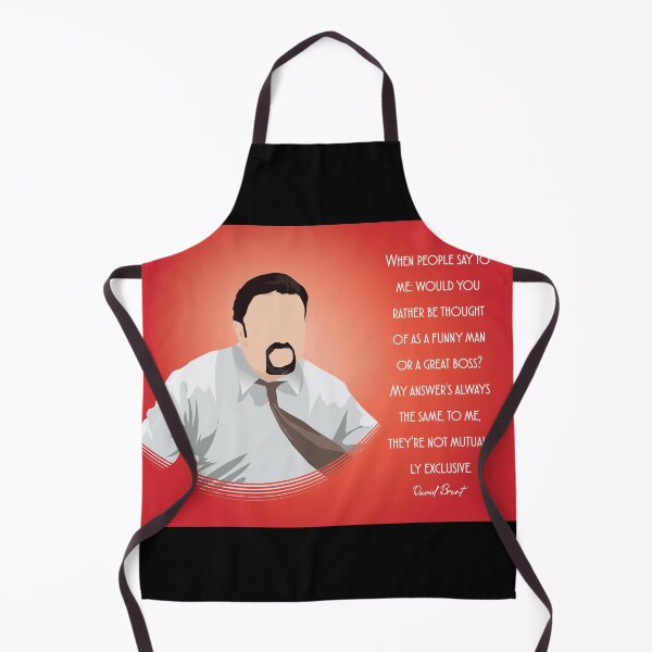 Item preview, When People Say to Me Would You Rather Be Thought Of As A Funny Man Or A Great Boss - David Brent - Minimalist TV Art - Comedy Quote designed and sold by PopCultArcade.