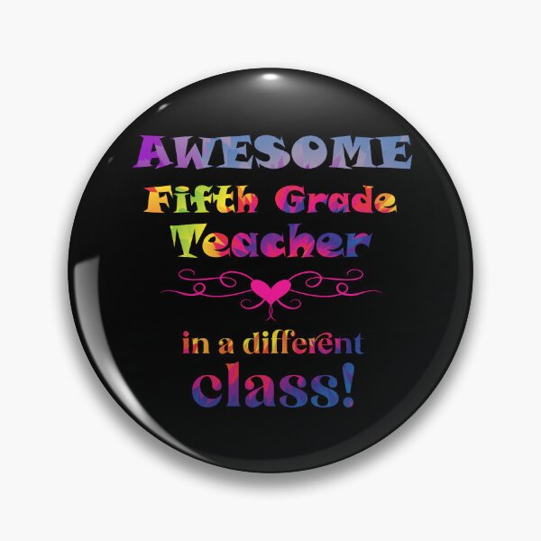 Item preview, AWESOME Fifth Grade Teacher in a different class! designed and sold by captainpeter.
