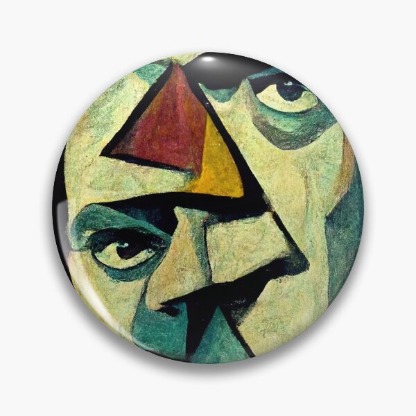 Item preview, Cubist portrait of Jack Nicholson designed and sold by artofbelletz.
