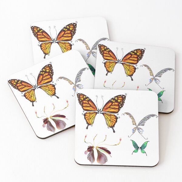 Item preview, Multiple Butterflies Art Design designed and sold by Thonja.