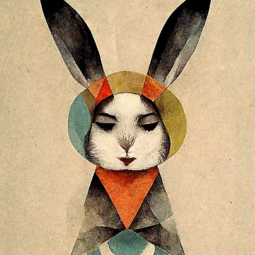 Artwork thumbnail, Rabbit by deviantcat