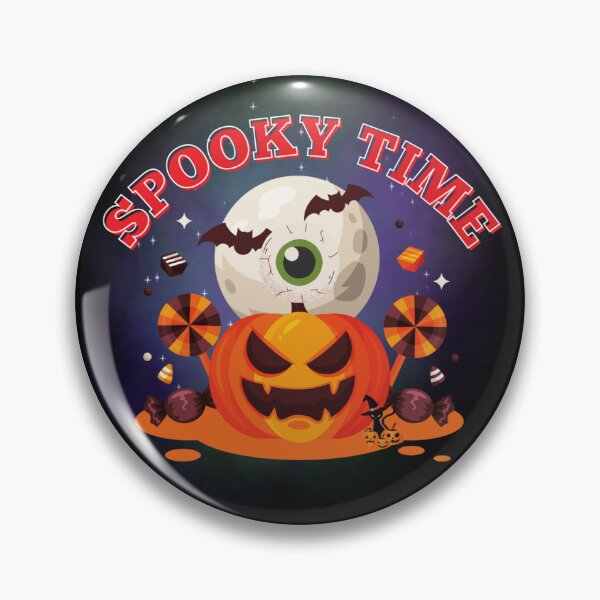 Item preview, Spooky Time Cute Pumpkin Halloween Candy Spooked Scarey Autumn Vibes  designed and sold by CarantinedChaos.