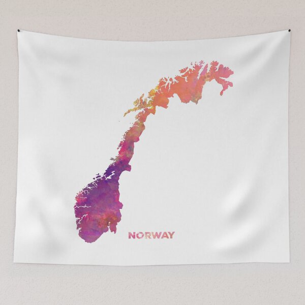 Item preview, Norway #map #norway #norwaymap designed and sold by JBJart.
