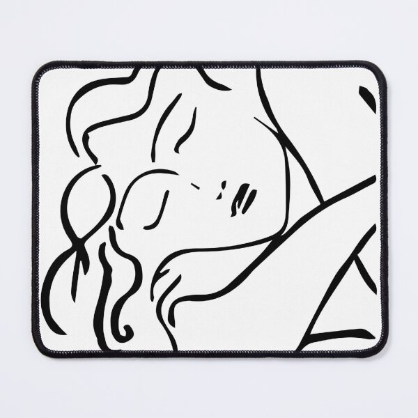 Item preview, Sleeping Woman - Henri Matisse - Matisse Line Drawing designed and sold by artswag.