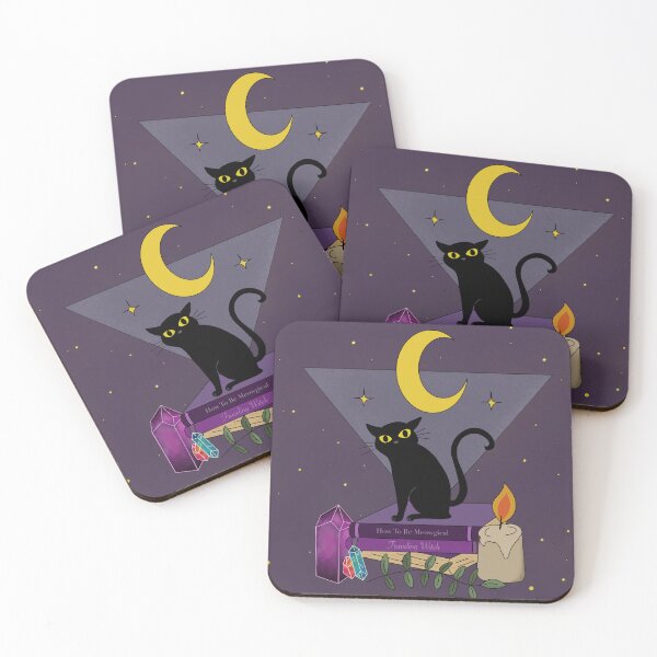 Item preview, Black Cat Witchy Essentials designed and sold by Traveling Witch.