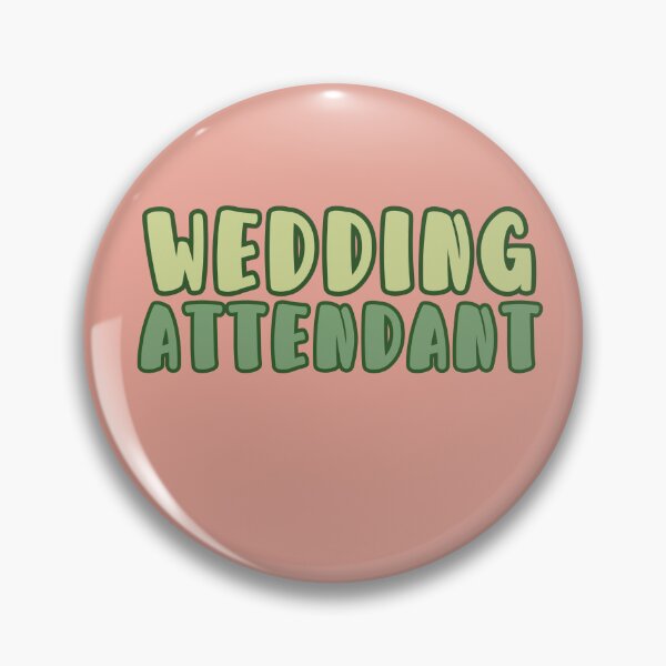 Item preview, Wedding Attendant, Wedding Rehearsal, Retro Wedding designed and sold by DiensDesign.
