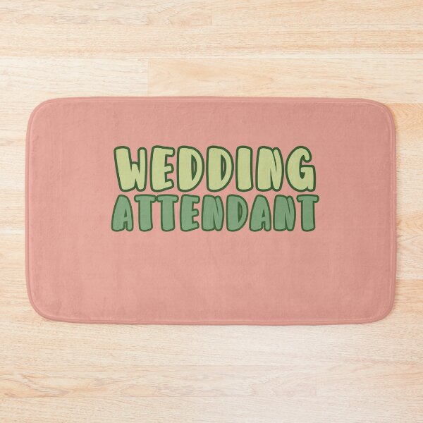 Item preview, Wedding Attendant, Wedding Rehearsal, Retro Wedding designed and sold by DiensDesign.
