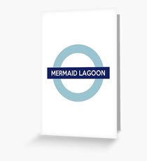 Next Stop, Mermaid Lagoon Greeting Card
