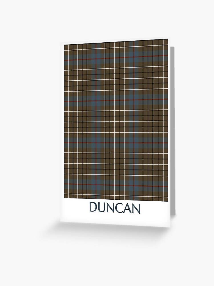 Duncan sale tartan fabric