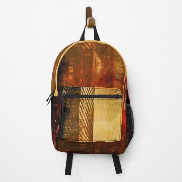 Item preview, Midtown, Urban Grunge Sunset Cityscape designed and sold by Itaya Art.