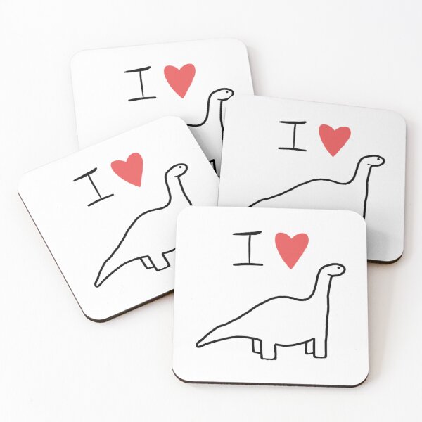 Item preview, i love dinosaurs  designed and sold by gracehalden.