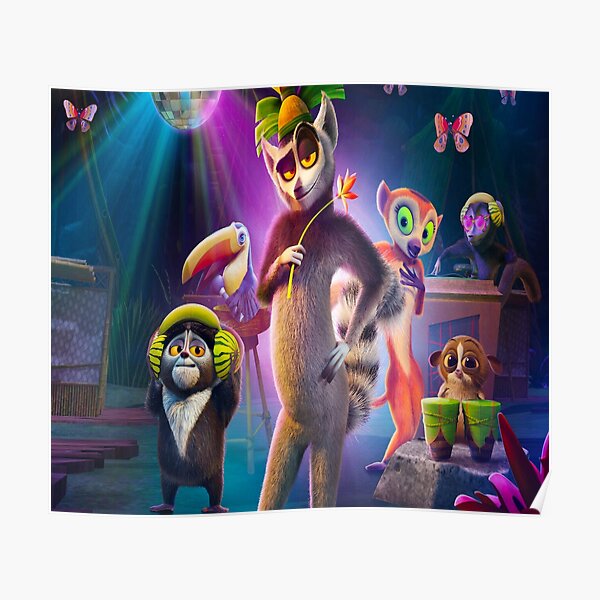 "funny All Hail King Julien gift for fans" Poster for Sale by fatben92 Redbubble
